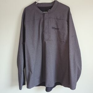 Nike Golf Shield 1/4 Zip "VILLANOVA" Dk Grey Jacket/Windbreaker Men Size XXL